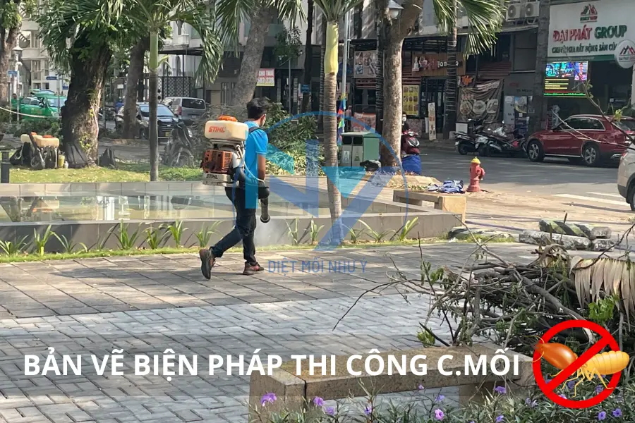 Bản Vẽ Biện Pháp Thi Công Chống Mối - Tiêu Chuẩn Và Mẫu Thiết Kế